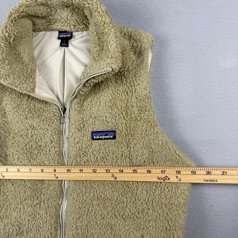Patagonia Los Gatos Fleece Vest Beige Women’s L